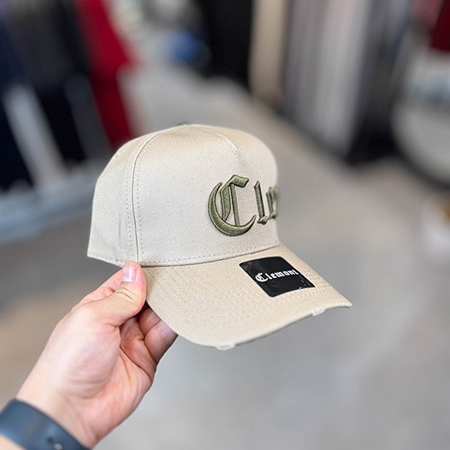 کلاه اسنپ بک CLEMONT (تنظیم سایز دار) رنگ کرمی